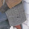 Shetland Cable Knit Bag