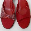 Bead Embellished Homecoming Shoes