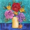 Silk Flower Wall Decor