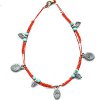 Silver Leaves Anklet