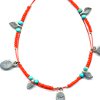 Silver Leaves Anklet