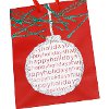 Silver Ornament Gift Bag