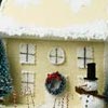 Snowy Christmas Statue