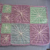 Glistening Snowflake Placemat and Coaster