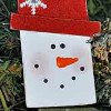 Tipped Hat Snowman