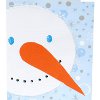 Snowman with Carrot Nose Greeting Card