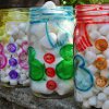 Snowman Belly Jars