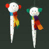 snowman icicle ornament