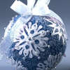 Sparkling Snowflake Ornament
