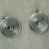 Spiral Stud Earrings
