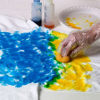 Sponge TieDye Technique