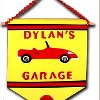 Boys Sports Car Banner
