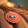 Copper Paper Necklace