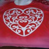 Spray Painted Valentine Tee