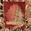 Stamped Christmas Card
