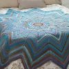 Striped Star Afghan