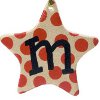 Star Initial Ornament
