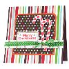 Striped Merry Christmas Card