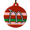 Jazzy Striped Ornament