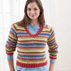 Colorful Striped Sweater