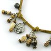 Suede Charm Anklet