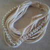 Tee Shirt Beaded Necklace