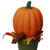 Textured Pumpkin Centerpiece