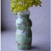 recycled yogurt cup bud vase