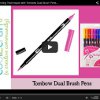 Blending Techniques with Tombow Dual Brush Pens