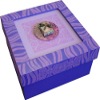 Paint and Stamp Wood Treasure Box