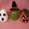 Easy Halloween Crochet Trio
