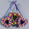 Triple Heart Button Frame