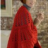 Crochet Valentine Shawl