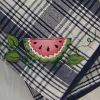 How to Make a Fabric Watermelon Applique to Embellish a Placemat