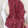 Basket Weave Afghan