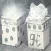 Wedding Favors in White and Silver
