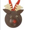 Wooden Reindeer Ornament