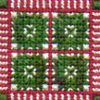 Watercolour Quilt Ornament