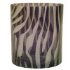 Zebra Designed Glass