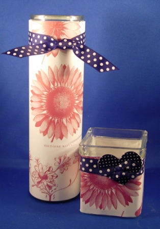 Easy Candle Slip Covers 2