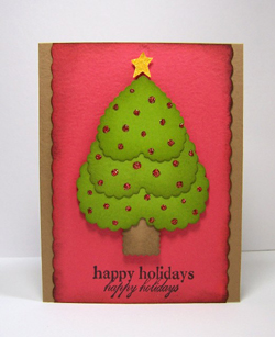 Lovely Tree Card Project