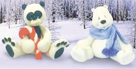 A Pair of Holiday Bears