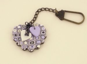 Heart Key Chain
