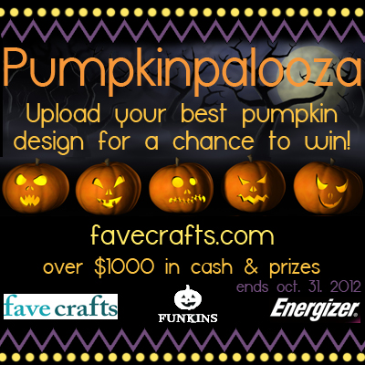 Craft Ideas Decorating Small Pumpkins on Pumpkinpalooza Pumpkin Decorating Contest   Favecrafts Com
