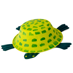 paper bowl turtle