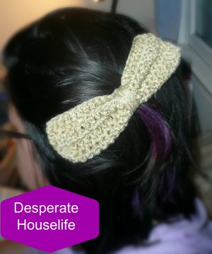 Crochet Hair Bow