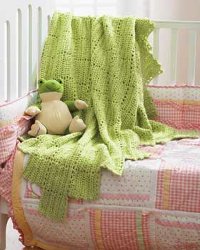 Chunky Lace Blanket