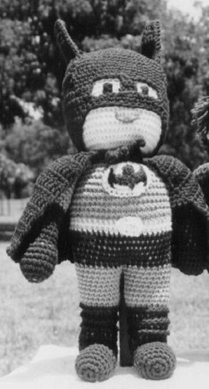 Crochet Batman Doll