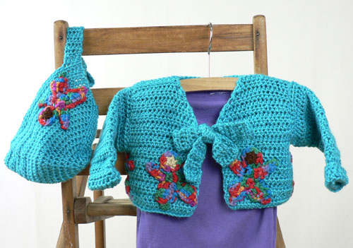 Crochet Colorful People Baby Set
