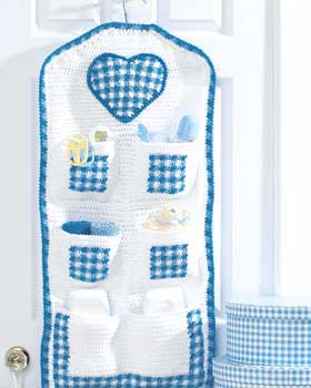 Crochet Hanging Storage for Baby